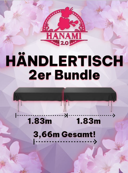 Händlertische - Block C + D - Hanami 2.0