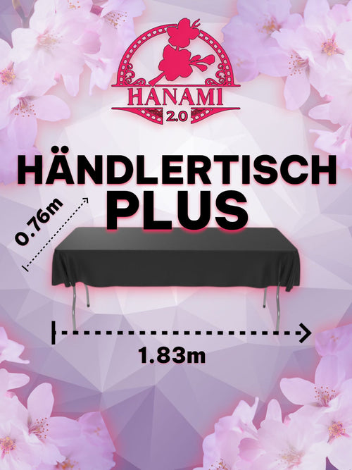 Händlertische - Block E + F - Hanami 2.0